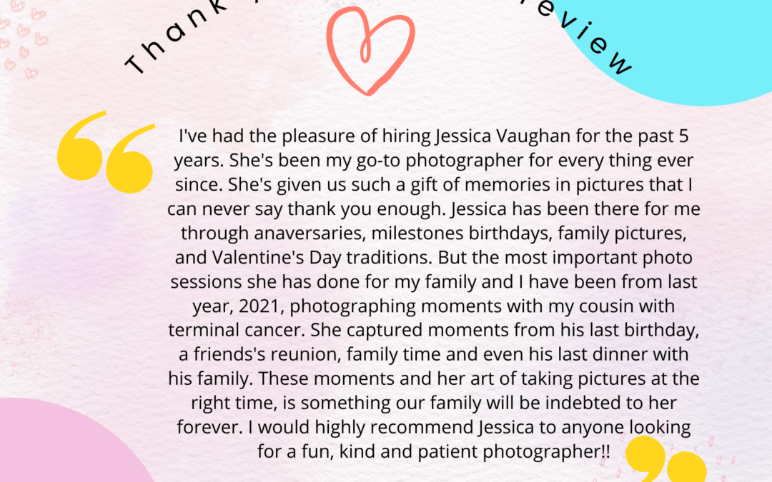 Happy Client Review Sandra Van Ryn